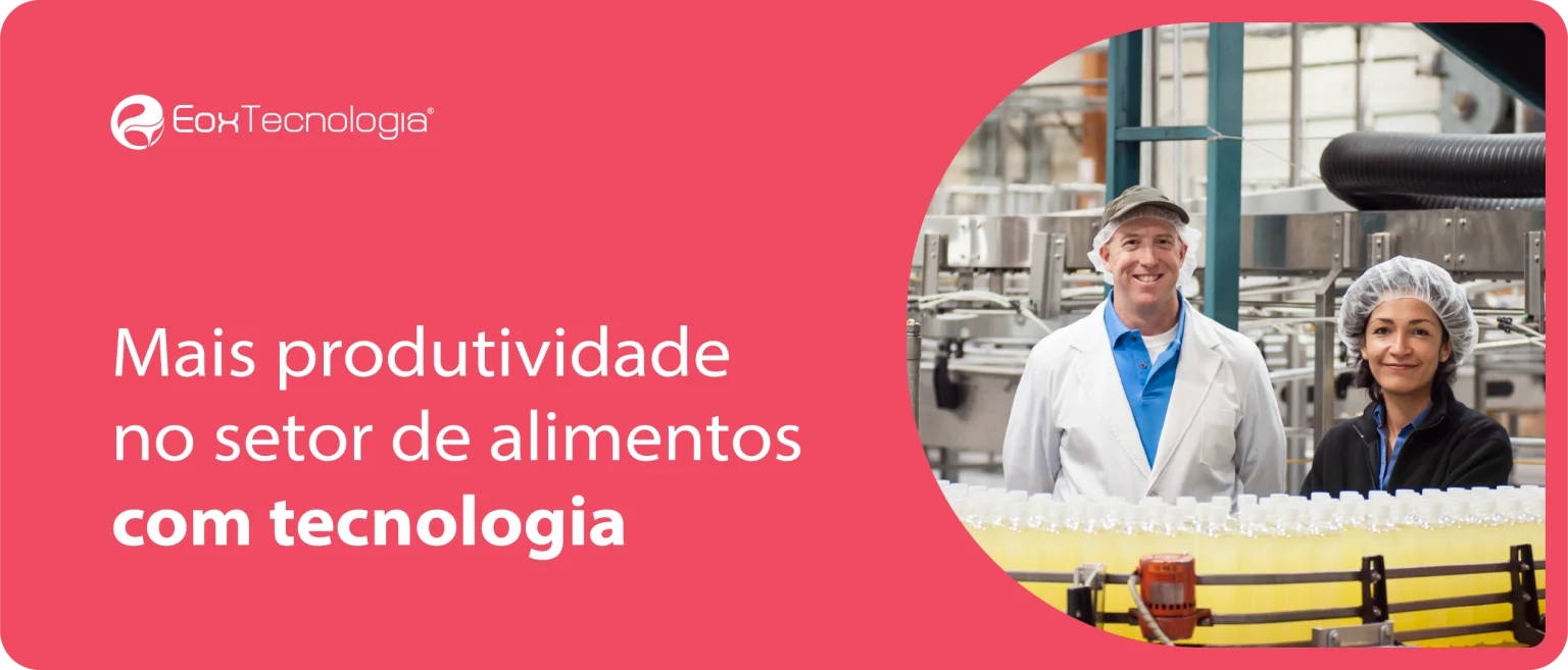 Produtividade na indústria e comércio alimentício